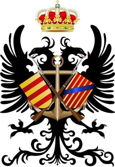 Escudo del Tercio de Armada, con águila bicéfala